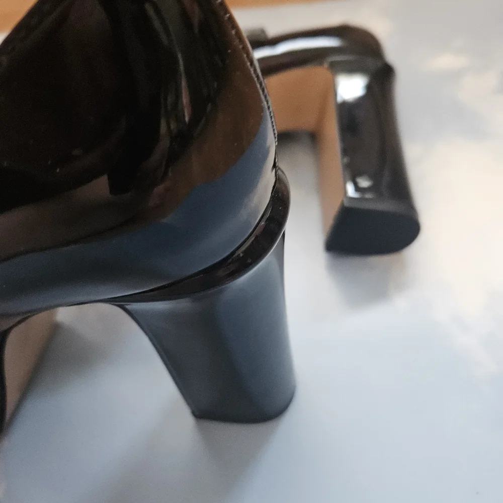 Mix No. 6 Black Platform Mary Jane Shoes